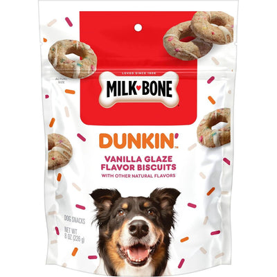 Dunkin’ Treats sabor Glaseado de Vainilla. 227 g. - Milk-Bone