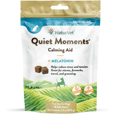 Quiet Moments Poultry Flavored Soft Chew Calming Supplement. 37 g.