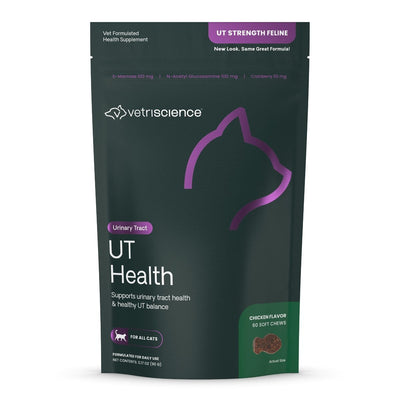 UT Strength Feline Soft Chews Urinary Supplement, sabor Hígado de Pollo. 60 chews.