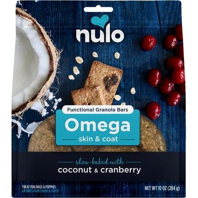 Nulo, Functional Granola Bars, premios funcionales para perros, varios sabores, 283 g
