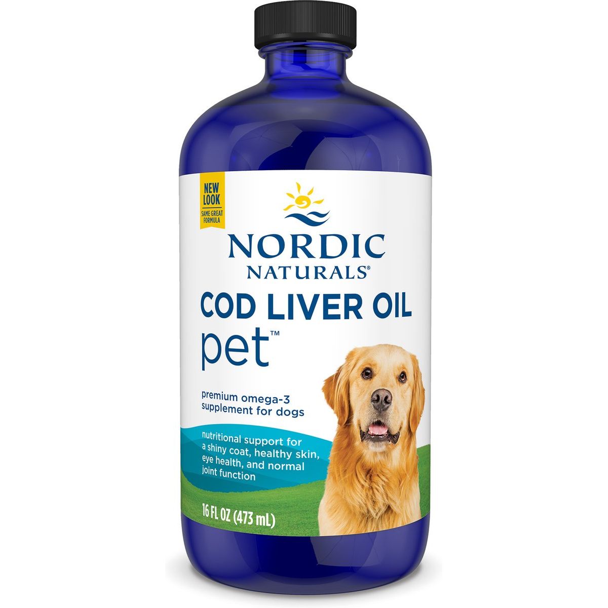 Pet Cod Liver Oil Skin & Coat Supplement. 2 opc. - Nordic Naturals