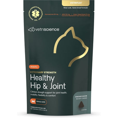 Veterinary Strength Hip & Joint VetriFlex Soft Chews Joint, sabor Pollo. 60 chews.