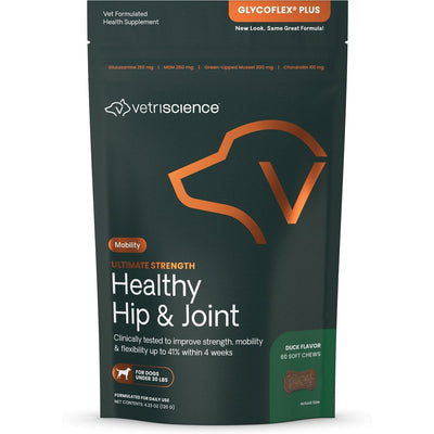 GlycoFlex Plus Soft Chews Joint Supplement, sabor Pato. 60 chews.