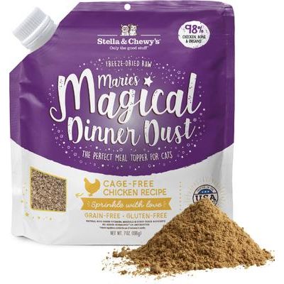 Topper Crudo Liofilizado Marie’s Magical Dinner Dust para Gato 198 g