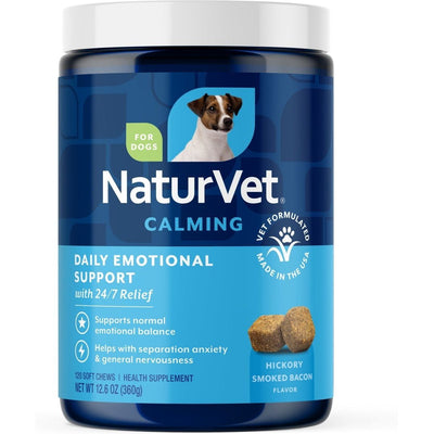 Daily Emotional Support Calming Supplement , 120, sabor Tocino Ahumado Hickory. 1 unidad.