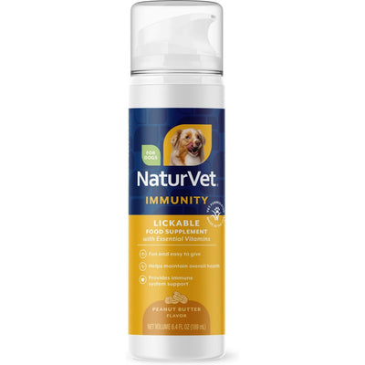 Multi-Vitamin Immunity Lickable Supplement bo, sabor Crema de Cacahuate. 190 ml.