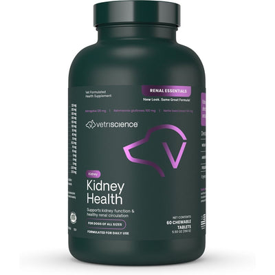 Renal Essentials Kidney Health Tablets Supplement, sabor Ahumado. 60 tabs.