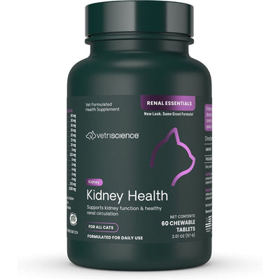 Renal Essentials Tablets Kidney Supplement for, sabor Pollo y Pescado. 60 tabs.