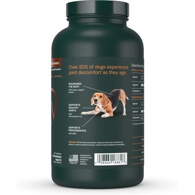 GlycoFlex 2 - Suplemento masticable con sabor a pollo para la salud de las caderas y articulaciones de perros (120 comprimidos)