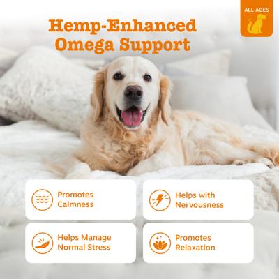 Calming Bites Hemp Elements con Hemp para Perros sabor Pavo 90 chews