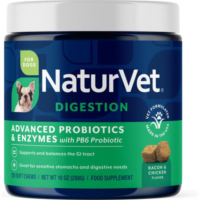 Advanced Probiotics & Enzymes Digestion Soft Chews Suppl, sabor Tocino Ahumado Hickory. 1 unidad.