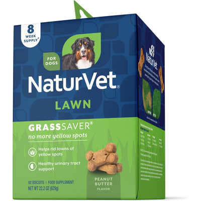GrassSaver Biscuits Lawn Protection Supplement , 22.2-o, sabor Crema de Cacahuate. 1 unidad.