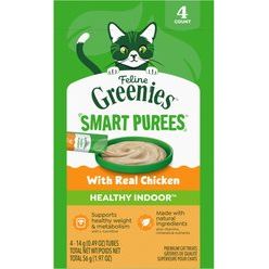 Smart Purees Lickable Treats para Gatos, Chicken