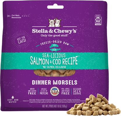 Greenery | Stella & Chewy's | Sea-Licious Salmon & Cod | 510 g | variante