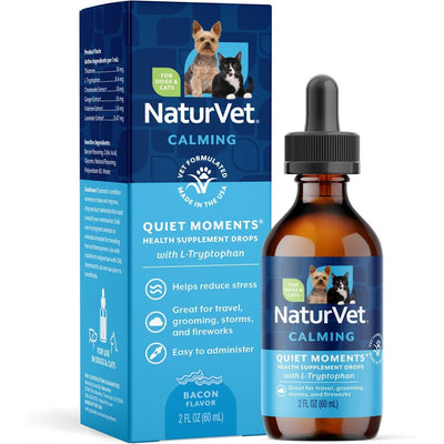 Quiet Moments Calming Supplement Drops, sabor Tocino. 60 ml.