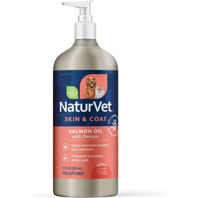 Oil Skin & Coat Savory Supplement bot, sabor Salmón. 500 ml.