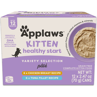Healthy Start Kitten Alimento Húmedo Paté, Kitten Healthy Start Variety Pack Grain Free Selection. - Applaws