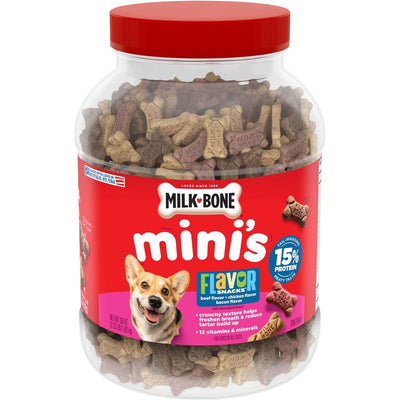 Mini’s Flavor Snacks Crunchy Treats. 1.02 kg. - Milk-Bone