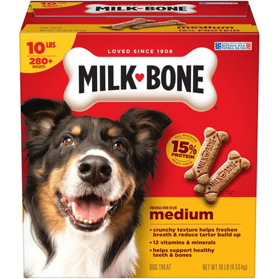 Original Medium Crunchy Biscuits. 4.54 kg. - Milk-Bone