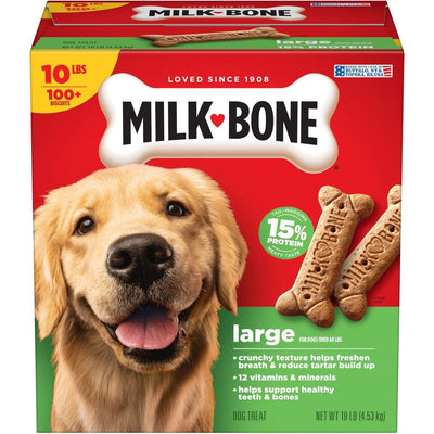 Original Crunchy Large Biscuits. 4.54 kg. - Milk-Bone
