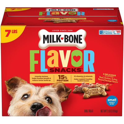 Flavor Snacks Crunchy Small Biscuits. 3.18 kg. - Milk-Bone