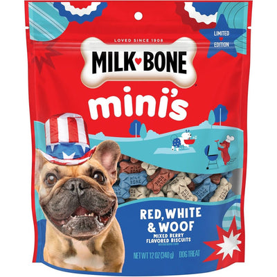 Mini’s Red White & Woof sabor Frutos Rojos. 340 g. - Milk-Bone