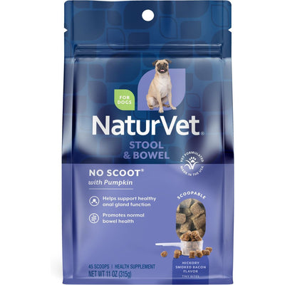 No Scoot Stool & Bowel Scoopable Tiny Bite Supplement fo, sabor Tocino Ahumado Hickory. 1 unidad.