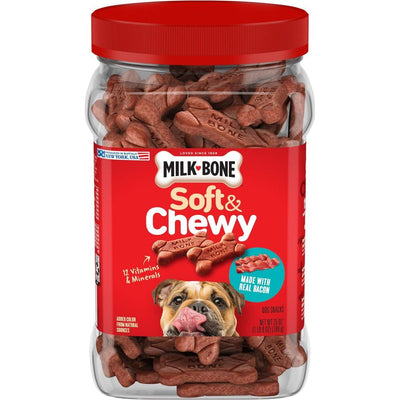 Real Bacon Soft & Chewy Treats sabor Tocino. 708 g. - Milk-Bone