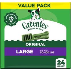 Premios Dentales Natural Large para Perros, Original Chicken