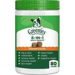 Multivitamínico 8 en 1 Soft Chews para Perros, Chicken