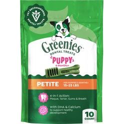 Natural Petite Puppy Dental Dog Treats