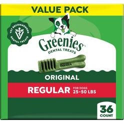 Premios Dentales Natural Regular para Perros, Original Chicken
