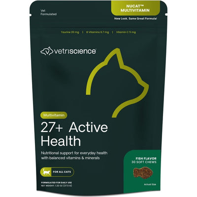 Nu Cat Soft Chews Multivitamin. 30 chews.
