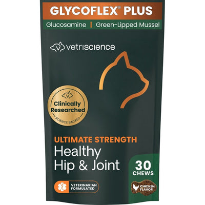 GlycoFlex Plus Chew Joint Supplement, sabor Pollo. 30 chews.