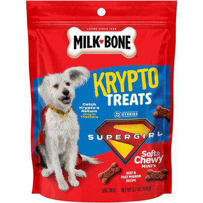 Krypto Limited Edition Soft & Chewy Mini’s sabor Res y Filet Mignon. - Milk-Bone