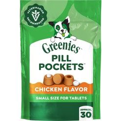 Pill Pockets Soft Treats para Perros, Chicken