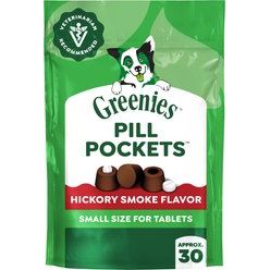 Pill Pockets Soft Treats para Perros, Hickory Smoke