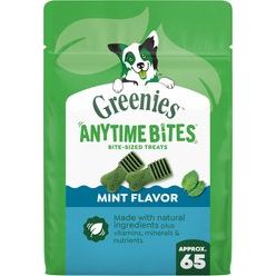 Anytime Bites Soft & Chewy para Perros, Fresh Mint