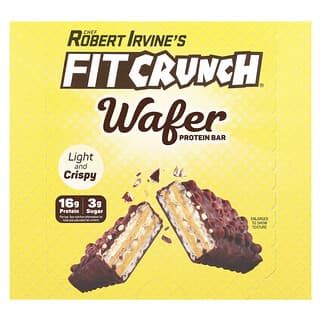 Barras Wafer de Proteína Sabor Chocolate Peanut Butter 9 Barras de 45 g c/u
