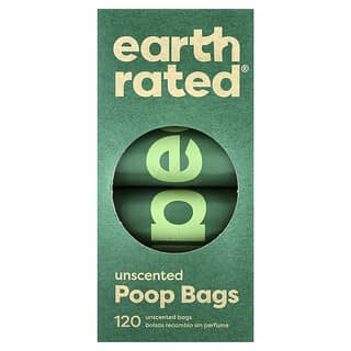 Dog Poop Bags, Unscented, 120 Bags