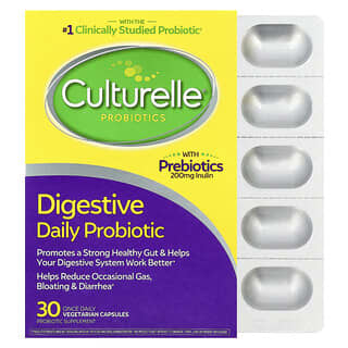 Probióticos, Digestivo Daily Probiótico, 30 Caps Vegetales