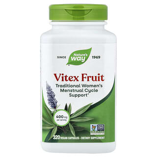 Vitex Fruit, 400 mg, 320 caps