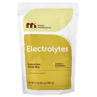 Electrolitos, Lemon & Frambuesa 2 lb (907 g)