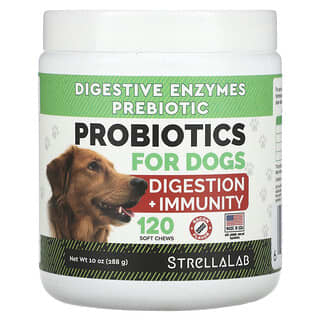 Probióticos, para Perros, Tocino, 120 Soft Chews, 10 oz (288 g)