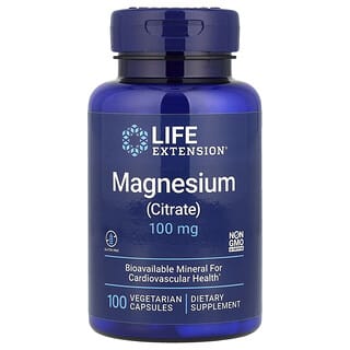 Citrato de Magnesio 100 Cápsulas Vegetarianas