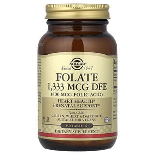 Folato, 1,333 mcg DFE, 250 tabs