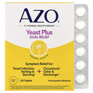 Yeast y, Dual Relief, 60 tabs