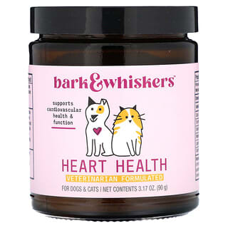 Bark & Whiskers, Heart Health, para Perros y Gatos, 3.17 oz (90 g)