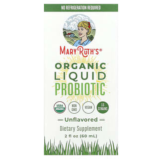 Orgánico Líquido Probiótico, Unflavored, 2 fl oz (60 ml)