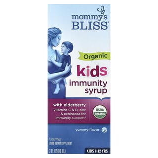Niños Organic Inmunidad jarabe, Niños 1-12 Yrs, 3 fl oz (90 ml)